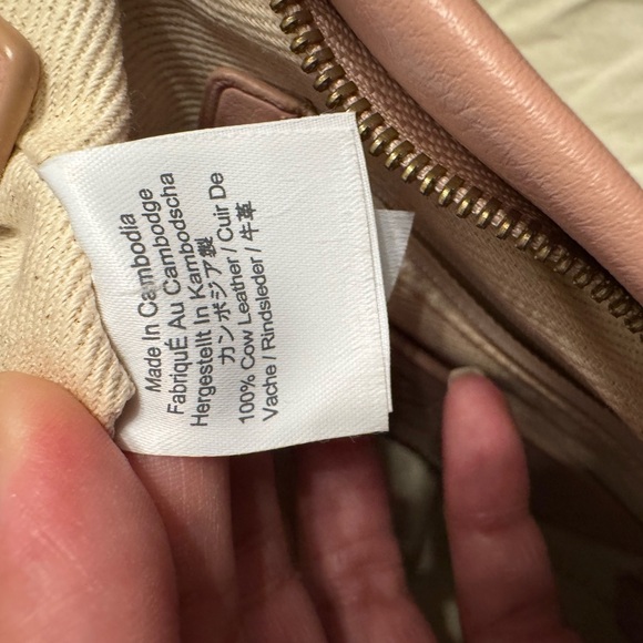 J. Crew Oslo Bucket Crossbody Bag in Blush - Picture 10 of 10